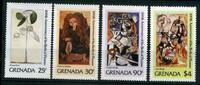 Grenada Grenada 1091-94 postfrisch Kunst MiNr. 1091-94 postfrisch Kunst -
