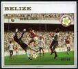 Belize Belize Block 56 postfrisch Fußball MiNr. Block 56 postfrisch Fußball -