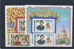Dschibuti Dschibuti 304-305, Block 39-40 postfrisch Lady Diana MiNr. 304-305, Block 39-40 postfrisch Lady Diana -