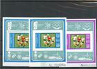 Bulgarien Bulgarien Blok 42 A+B, 43 postfrisch Fußball MiNr. Blok 42 A+B, 43 postfrisch Fußball -