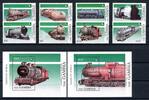 Gambia Block 67-68 + Gambia Block 67-68 + 873-880 postfrisch Eisenbahn MiNr. 873-880 postfrisch Eisenbahn -