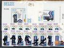 Belize Belize 443-450 A+B, Block 12-13 postfrisch Olympia MiNr. 443-450 A+B, Block 12-13 postfrisch Olympia -