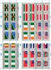 UNO New York Kleinbogen UNO New York Kleinbogen 397-412 postfrisch Flaggen MiNr. 397-412 postfrisch Flaggen -