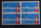 Schweiz Schweiz 585 gestempelt als Viererblock MiNr. 585 gestempelt als Viererblock -