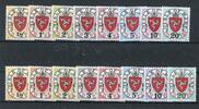 Guernsey Portomarken Guernsey Portomarken 1-8 I+II postfrisch Landeswappen MiNr. 1-8 I+II postfrisch Landeswappen -