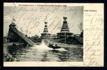 AK Düsseldorf Int. Kunst- und Gartenbauausstellung, Wasserrutschbahn 1904 gebraucht -