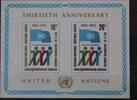 Vereinte Nationen Genf Vereinte Nationen Genf Block 1 mit 50B-51B postfrisch MiNr. Block 1 mit 50B-51B postfrisch -
