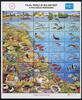 Palau Inseln ZD Bogen mit Palau Inseln ZD Bogen mit 106-45 postfrisch Fische MiNr. 106-45 postfrisch Fische -