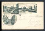 AK Rotterdam - Niederlande Haagsche Veen, Delftsche Poort 1900 gebraucht -