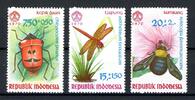 Indonesien Indonesien 682-84 postfrisch Insekten MiNr. 682-84 postfrisch Insekten -