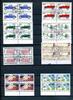 Berlin Lot 4er Blöcke mit zentrischem Berlin Lot 4er Blöcke mit zentrischem Ersttagssonderstempel Ersttagssonderstempel -