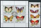 Sharjah Sharjah 1304-1307 + KB gestempelt Schmetterlinge MiNr. 1304-1307 + KB gestempelt Schmetterlinge -