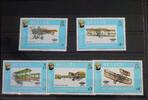 Belize Belize 424A-428A postfrisch Luftfahrt MiNr. 424A-428A postfrisch Luftfahrt -