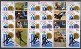 Belize Paare mit Zf Belize Paare mit Zf 501-508 A postfrisch Olympia 1980 Lake Placid MiNr. 501-508 A postfrisch Olympia 1980 Lake Placid -