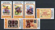 Nicaragua Nicaragua 2085-2090 a postfrisch Olympia 1980 Lake Placid / Moskau MiNr. 2085-2090 a postfrisch Olympia 1980 Lake Placid / Moska -