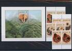 Grenada Paare Grenada Paare 1491-1494, Block 162 postfrisch Pilze MiNr. 1491-1494, Block 162 postfrisch Pilze -