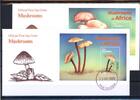 Gambia Gambia Block 464-465 Pilze Ersttagesbrief/FDC MiNr. Block 464-465 Pilze Ersttagesbrief/FDC -