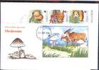 Gambia Kleinbogen Gambia Kleinbogen 1964-1972, Block 239 Pilze Ersttagesbrief/FDC MiNr. 1964-1972, Block 239 Pilze Ersttagesbrief/FDC -