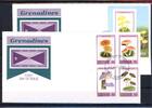 Grenada/Grenadinen Grenada/Grenadinen 1193-1194, 96-97 Pilze Ersttagesbrief/FDC MiNr. 1193-1194, 96-97 Pilze Ersttagesbrief/FDC -