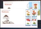 Grenada Grenada 2729, 31-32, 35, Block 364 Pilze Ersttagesbrief/FDC MiNr. 2729, 31-32, 35, Block 364 Pilze Ersttagesbrief/FDC -