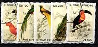 Sao Tome e Principe Sao Tome e Principe 1353-1357 gestempelt MiNr. 1353-1357 gestempelt -