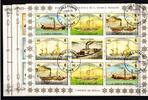 Sao Tome e Principe Sao Tome e Principe 906-919 gestempelt als Zusammendruck-Bogen MiNr. 906-919 gestempelt als Zusammendruck-Bogen -