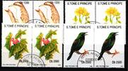 Sao Tome e Principe Sao Tome e Principe 1330-1333 gestempelt als Paare MiNr. 1330-1333 gestempelt als Paare -