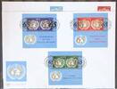 UNO New York UNO New York 120-121 gestempelt als Trio-FDC MiNr. 120-121 gestempelt als Trio-FDC -