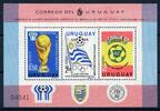 Uruguay Uruguay Block 44 postfrisch Fußball MiNr. Block 44 postfrisch Fußball -