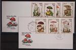 Laos Laos 828-834 gestempelt als FDC / Pilze MiNr. 828-834 gestempelt als FDC / Pilze -