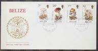 Belize Belize 930-933 gestempelt als FDC / Pilze MiNr. 930-933 gestempelt als FDC / Pilze -