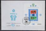 Bulgarien Bulgarien Block 97 gestempelt als FDC / Fußball MiNr. Block 97 gestempelt als FDC / Fußball -