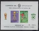 Uruguay Uruguay Block 51 B postfrisch Fußball MiNr. Block 51 B postfrisch Fußball -