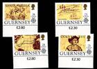 Großbritannien Guernsey Großbritannien Guernsey 549-552 postfrisch Schifffahrt MiNr. 549-552 postfrisch Schifffahrt -