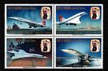 Bahrain Bahrain 248-251 postfrisch Flugzeug MiNr. 248-251 postfrisch Flugzeug -