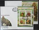 Dschibuti Dschibuti 1433-1436 und Block 523 gestempelt Kleinbogen / als FDC MiNr. 1433-1436 und Block 523 gestempelt Kleinbogen / als FDC -