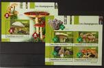 Niger Niger 6326-6329 und Block 963 postfrisch Kleinbogen / Pilze MiNr. 6326-6329 und Block 963 postfrisch Kleinbogen / Pilze -