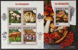 Niger Niger aus Jahrgang 2019 postfrisch Kleinbogen und Block / Pilze MiNr. aus Jahrgang 2019 postfrisch Kleinbogen und Block / Pilze -