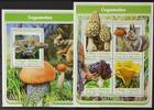 Sao Tome e Principe Sao Tome e Principe 7023-7026, Block 1254 postfrisch Kleinbogen / Pilze MiNr. 7023-7026, Block 1254 postfrisch Kleinbogen / Pilz -