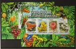 Sao Tome e Principe Sao Tome e Principe 6106-6109, Block 1073 postfrisch Kleinbogen / Pilze MiNr. 6106-6109, Block 1073 postfrisch Kleinbogen / Pilz -