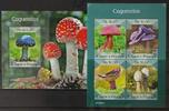 Sao Tome e Principe Sao Tome e Principe 8257-8260 und Block 1500 postfrisch Kleinbogen / Pilz MiNr. 8257-8260 und Block 1500 postfrisch Kleinbogen / -