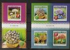 Sierra Leone Sierra Leone 10414-10417 und Block 1589 postfrisch Kleinbogen / Pilz MiNr. 10414-10417 und Block 1589 postfrisch Kleinbogen / Pi -