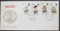 Belize Belize 930-933 gestempelt als FDC / Pilze MiNr. 930-933 gestempelt als FDC / Pilze -