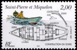 Saint-Pierre und Miquelon Saint-Pierre und Miquelon 724 postfrisch Schifffahrt MiNr. 724 postfrisch Schifffahrt -