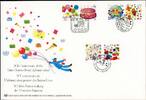 UNO Trio Brief UNO Trio Brief 68 50 Jahre Postverwaltung 2001 Ersttagesbrief/FDC MiNr. 68 50 Jahre Postverwaltung 2001 Ersttagesbrief/FDC -