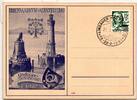 Württemberg 4 auf Gedenkkarte Briefmarkenausstellung Lindau -