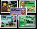 Zentralafrikanische Republik Zentralafrikanische Republik 501-505 postfrisch Flugzeuge MiNr. 501-505 postfrisch Flugzeuge -