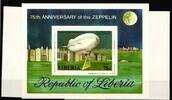 Liberia Liberia 1028 und 1059 und Block 89 postfrisch Einzelblöcke / Zeppelin MiNr. 1028 und 1059 und Block 89 postfrisch Einzelblöcke / -
