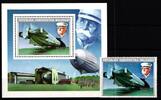 Madagaskar Madagaskar 1396 und Einzelblock postfrisch Zeppelin MiNr. 1396 und Einzelblock postfrisch Zeppelin -