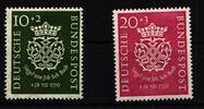 BRD BRD 121-122 postfrisch MiNr. 121-122 postfrisch -